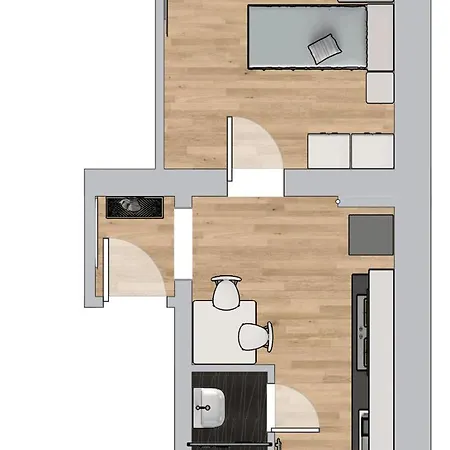 Apartment Modern, Komfortabel, Vollausgestattet - Wohnen Fuer Geschaeftsreisende Und Monteure By Mevoga *